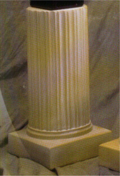 Fluted Column perfect for Statuary or Bust Display